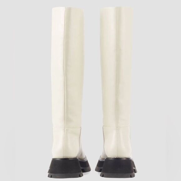 3.1 Phillip Lim Women 3.1 Phillip Lim Kate Tall Boots in White, New, Size 38.5